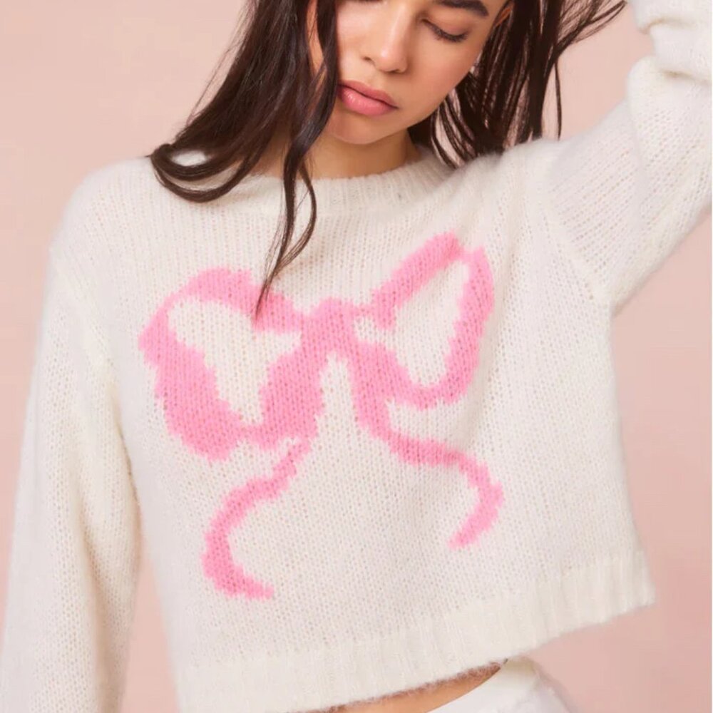 LOVESHACKFANCY JORAH PULLOVER - XS